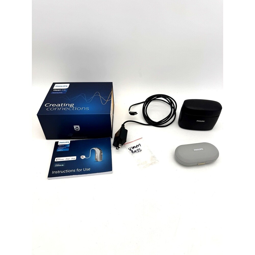 Philips Hearlink 9040 MNRTR Pair with Charger Plus Tested